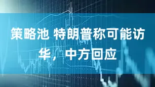 策略池 特朗普称可能访华，中方回应
