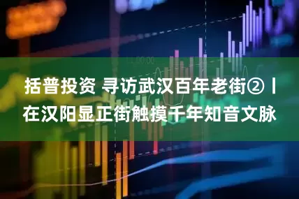 括普投资 寻访武汉百年老街②丨在汉阳显正街触摸千年知音文脉